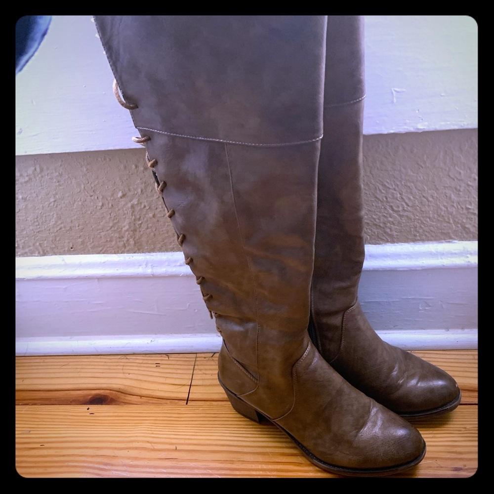 Lace Up Boots